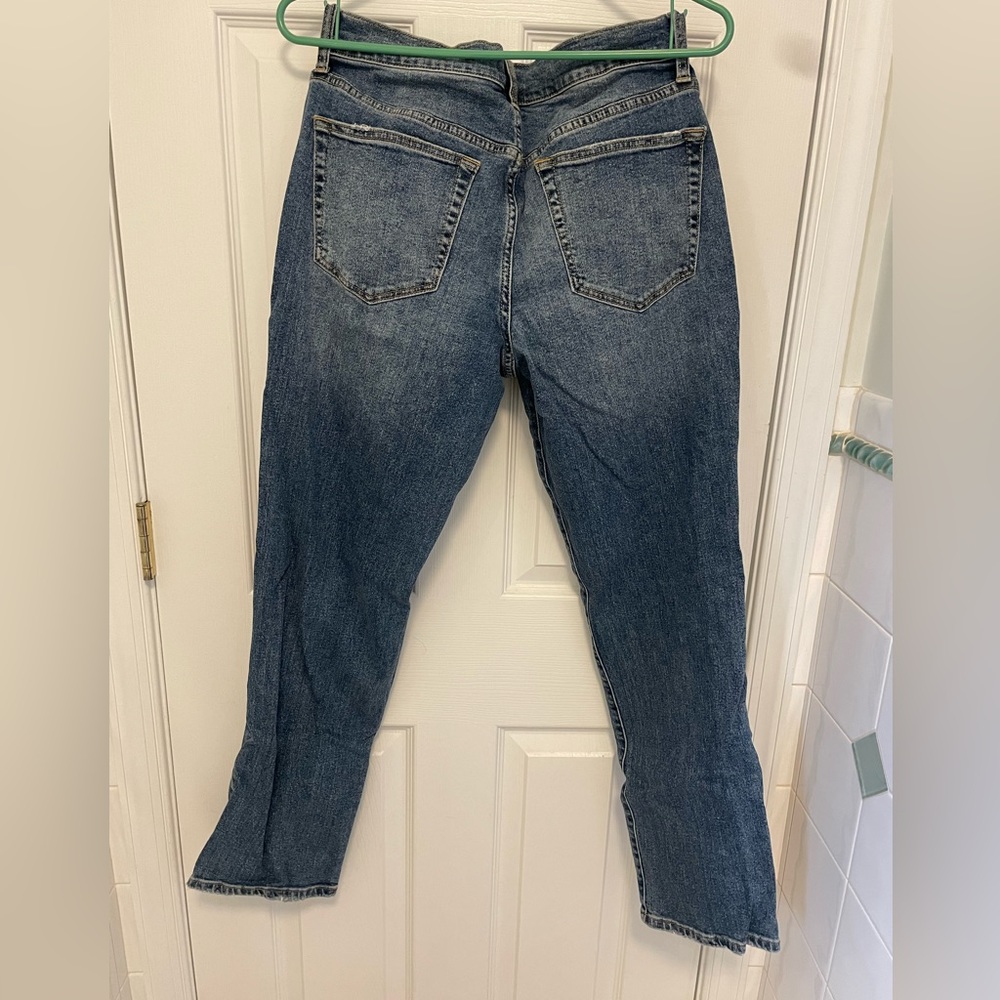 Oliver Logan straight dark blue jeans size 31